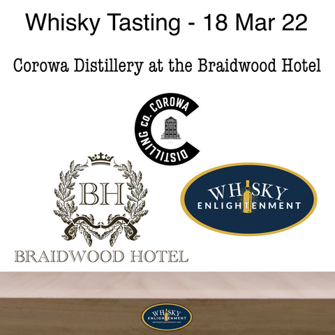 Corowa Whisky Tasting